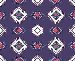 geometrisch etnisch patroon traditioneel ontwerp voor achtergrond, tapijt, behang, kleding, verpakking, batik, stof, sarong vector