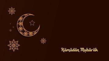 Ramadan kareem ontwerpen. Islamitisch groet achtergrond sjabloon. vector