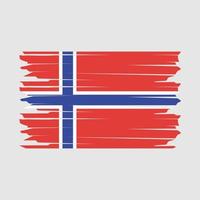 Noorwegen vlag illustratie vector