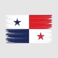 Panama vlag illustratie vector