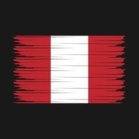 Peru vlag illustratie vector