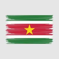 Suriname vlag illustratie vector