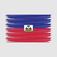 Haïti vlag illustratie vector