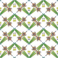 abstract zoet naadloos driehoek patroon groen scheur laten vallen mengen schoonheid daimond plein Aan wit achtergrond vector