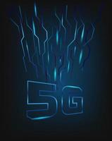 5g internetverbinding vector concept