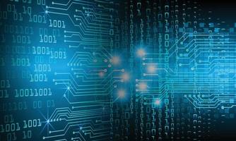 cyber circuit toekomstige technologie concept achtergrond vector