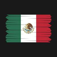 mexicaanse vlagborstel vector