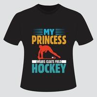 hockey t-shirt ontwerp bundel vector