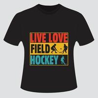 hockey t-shirt ontwerp bundel vector