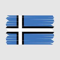 estland vlag borstel vector