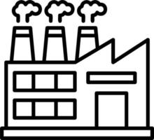 fabriek vector pictogram