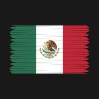 mexicaanse vlagborstel vector