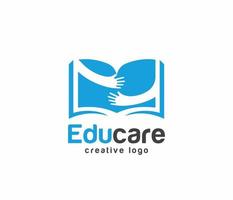 onderwijs logo school- zorg logo vector