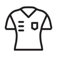 Amerikaans voetbal overhemd icoon ontwerp vector