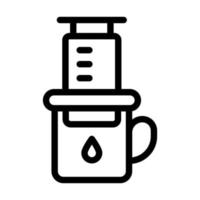 aeropress icoon ontwerp vector