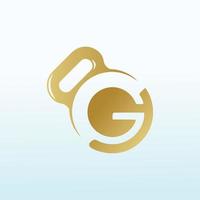 fysiek geschiktheid brief g kruis fit Sportschool uitrusting logo vector ontwerp