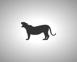 tijger vector silhouet