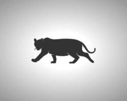 tijger vector silhouet