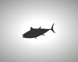 tonijn vector silhouet