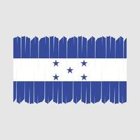 Honduras vlag borstel vector