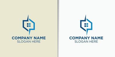 kopen en verkopen huis logo ontwerp vector, gebouw en bouw logo ontwerp sjabloon vector