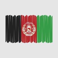 afghanistan vlag borstel vector