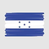 Honduras vlag vector illustratie