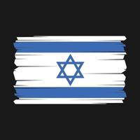 Israël vlag vector illustratie