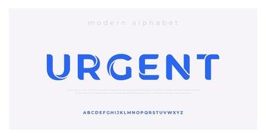 modern alfabet lettertypen. typografie, technologie, belettering, elegant, mode, ontwerpen, serif lettertypen, hoofdletters. vector illustratie