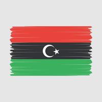 Libië vlag vector illustratie