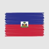 Haïti vlag vector illustratie