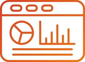 dashboard pictogramstijl vector