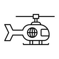 helikopter vector icon