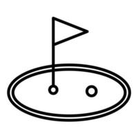 golf vector pictogram