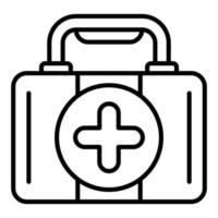 EHBO-kit vector icon