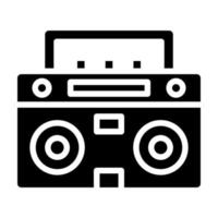 boombox vector icoon