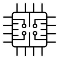 circuit vector icoon