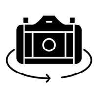 voorkant camera vector icoon