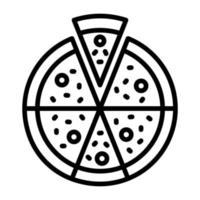 pizza vector icoon