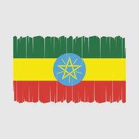 ethiopië vlag vector