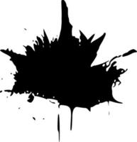 zwart inkt icoon vector