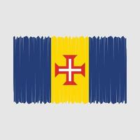 Madeira vlag vector
