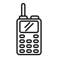 walkie talkie vector icoon