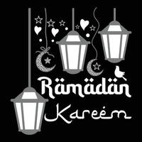 Ramadan kareem t-shirt vector
