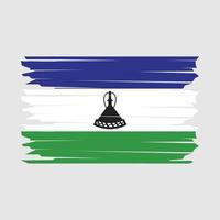 Lesotho vlag illustratie vector