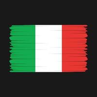Italië vlag vector illustratie