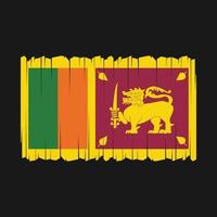 sri lanka vlag vector