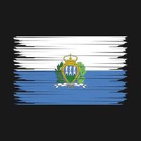 San Marino vlag illustratie vector