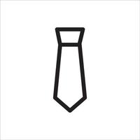 stropdas icoon vector ontwerp