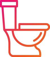 toilet vector pictogram ontwerp illustratie